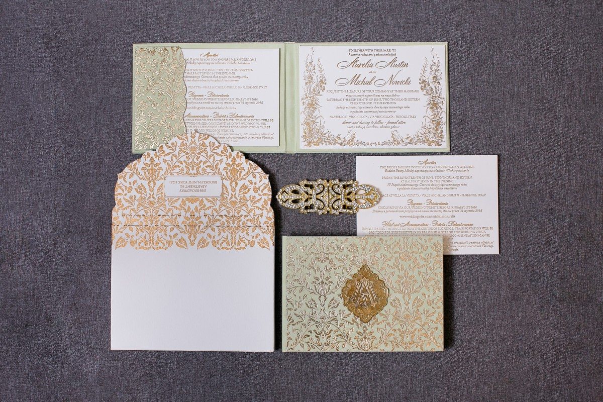 mint and gold wedding, mint and gold wedding invitations