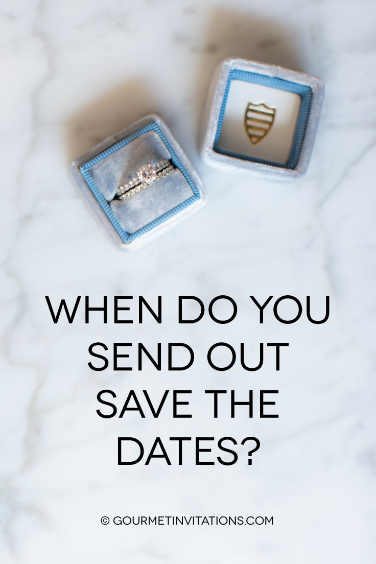 when do you send out save the dates